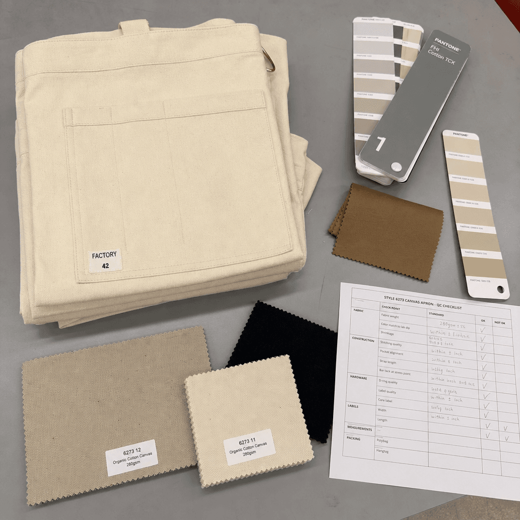 How to write an apron spec sheet that gets accurate quotes